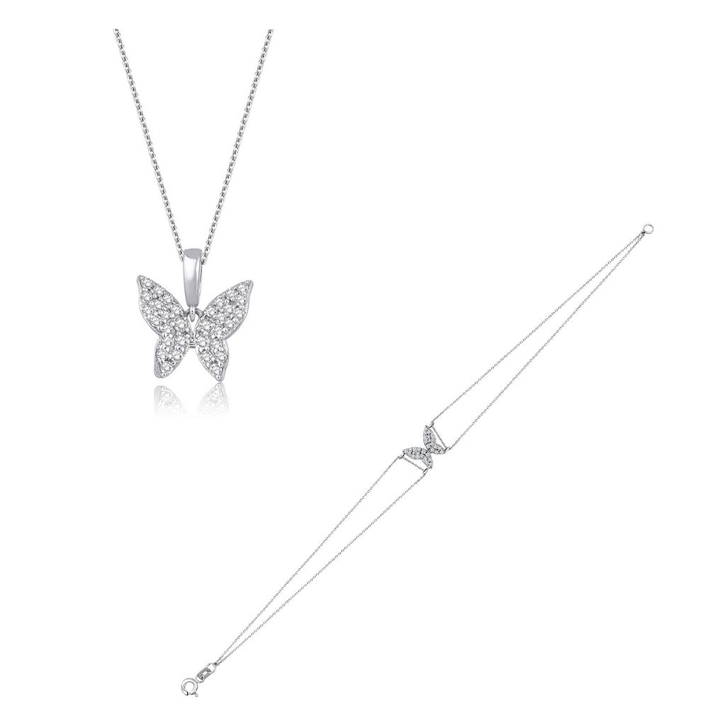 0.45 Karat Pırlanta Fantezi Set