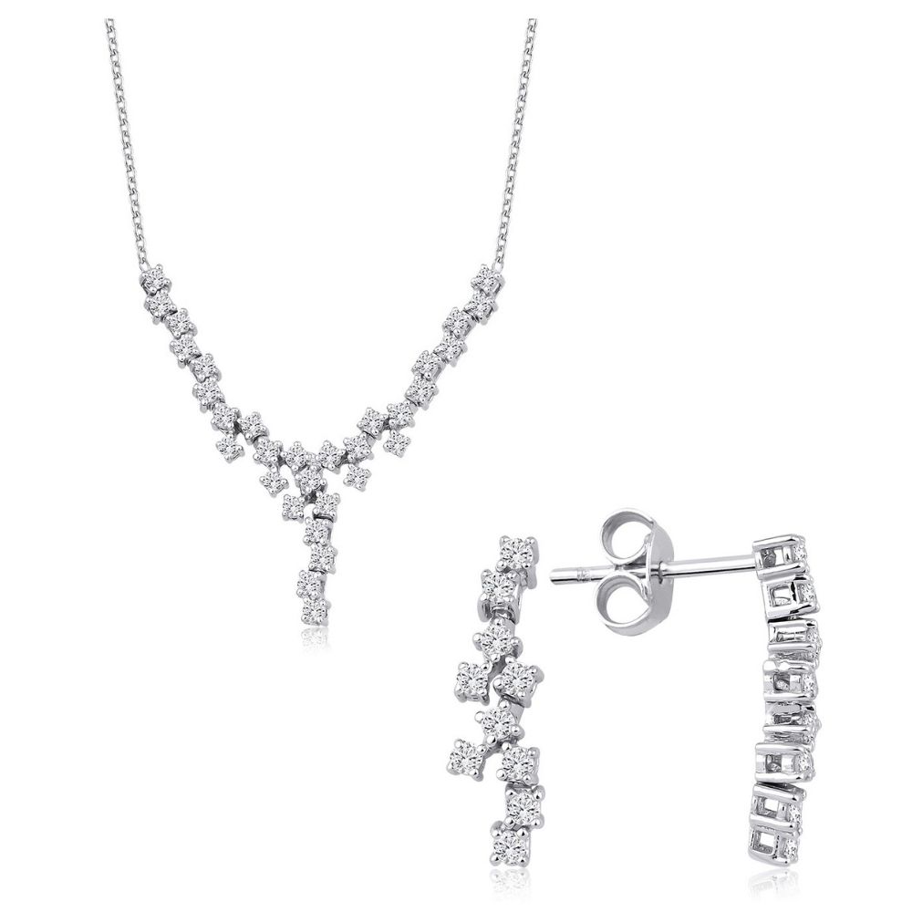 1.00 Karat Pırlanta Fantezi Set