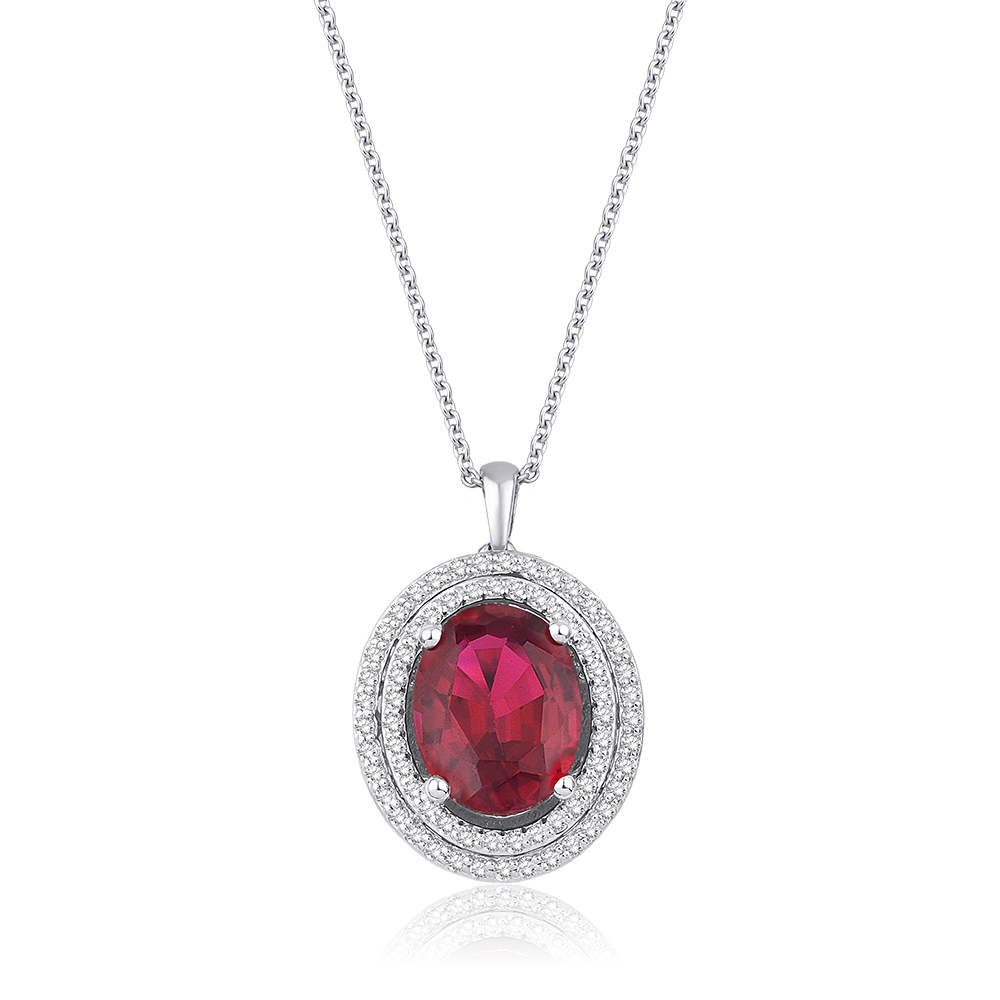 13,90 Karat Pırlanta Yakut Set