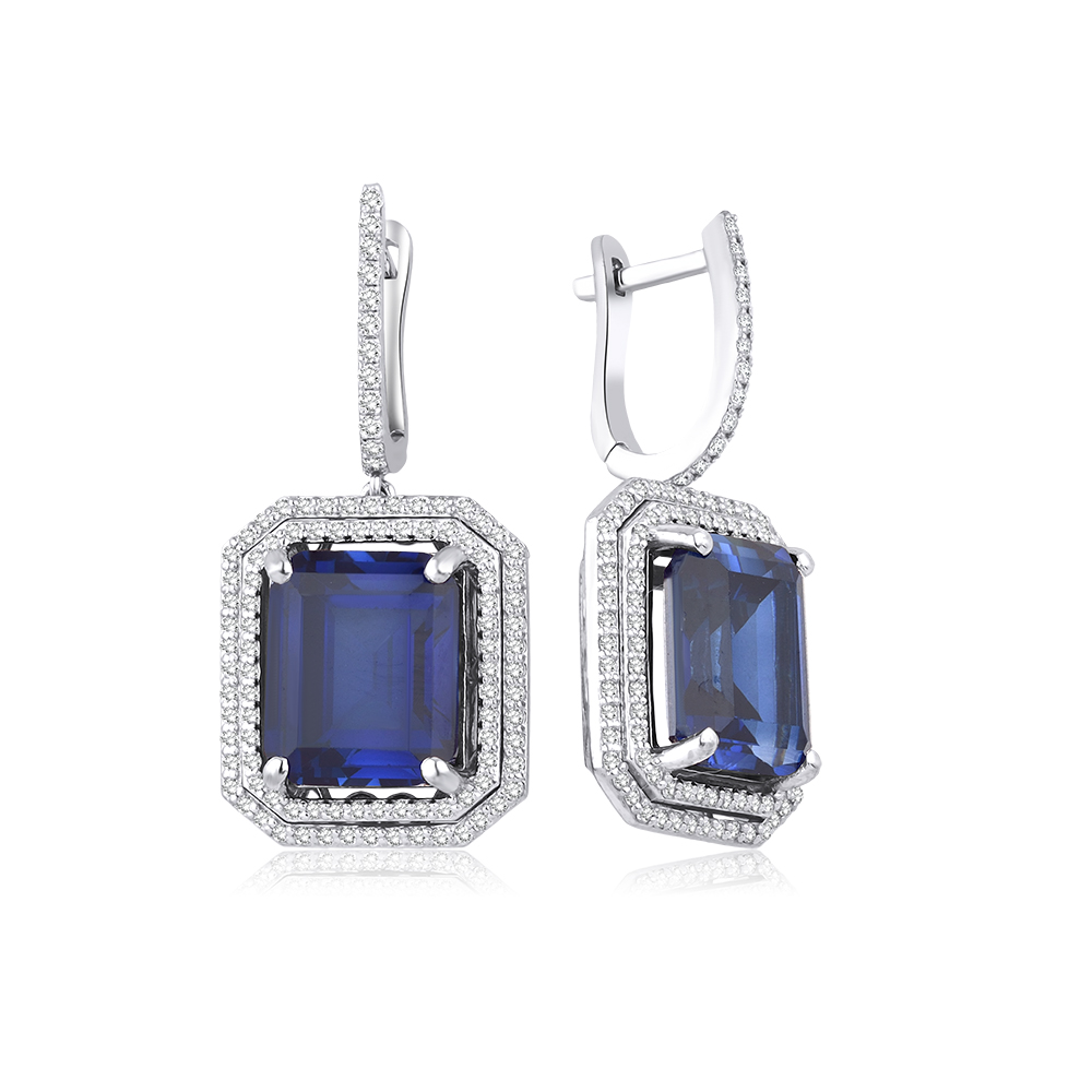 33,60 Karat Pırlanta Safir Set