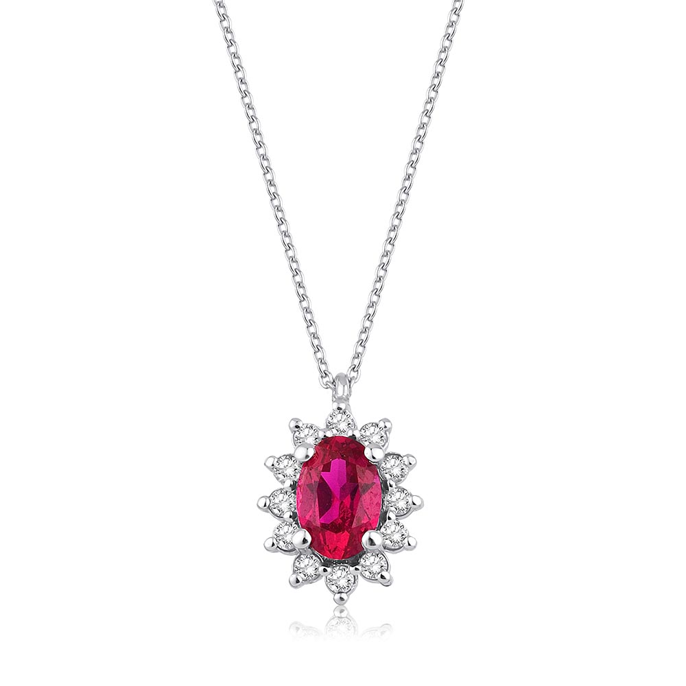 4.00 Karat Yakut Pırlanta Set