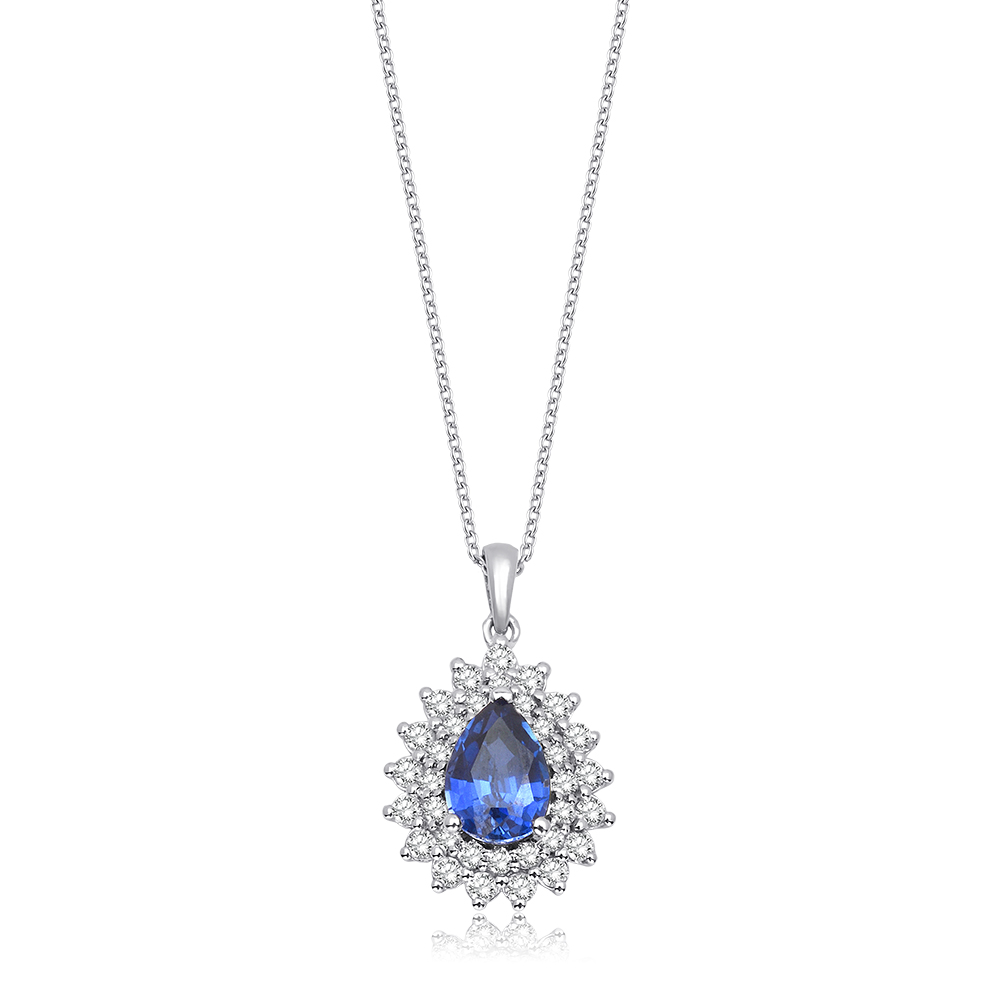 4.80 Karat Safir Pırlanta Set