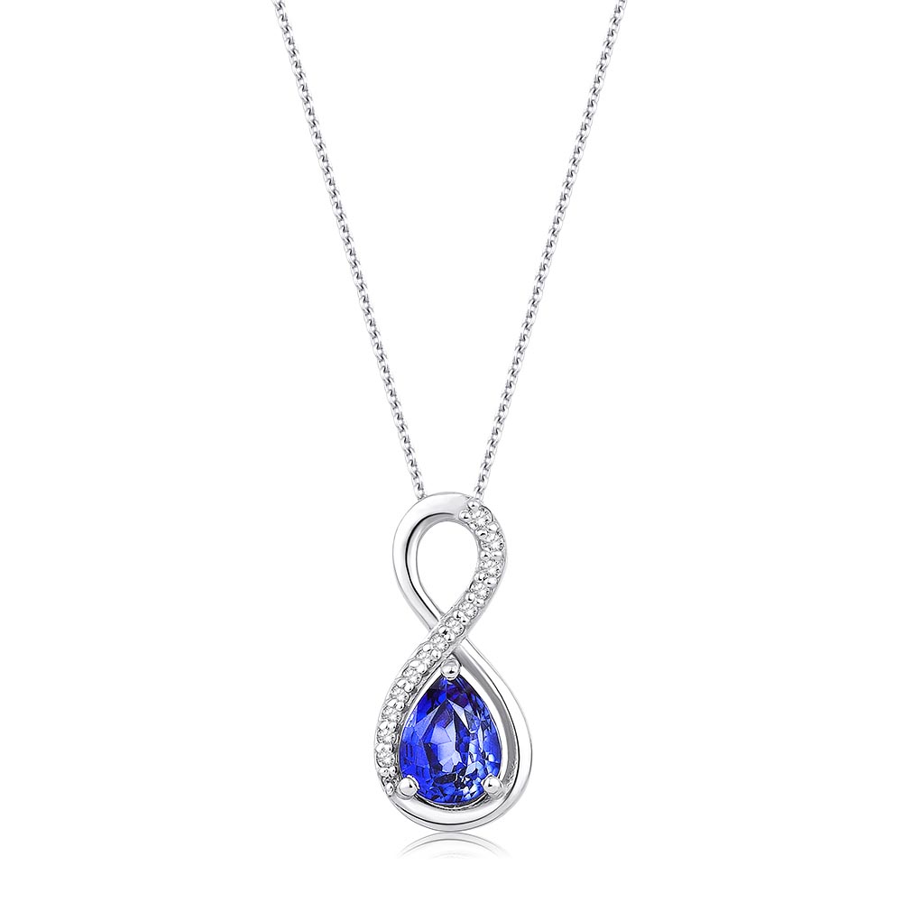 5.10 Karat Safir Pırlanta Set