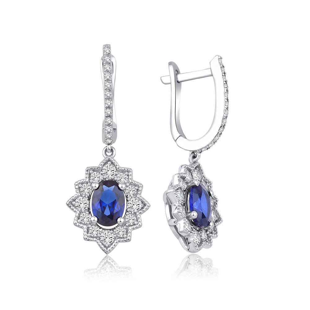 5,60 Karat Pırlanta Safir Set