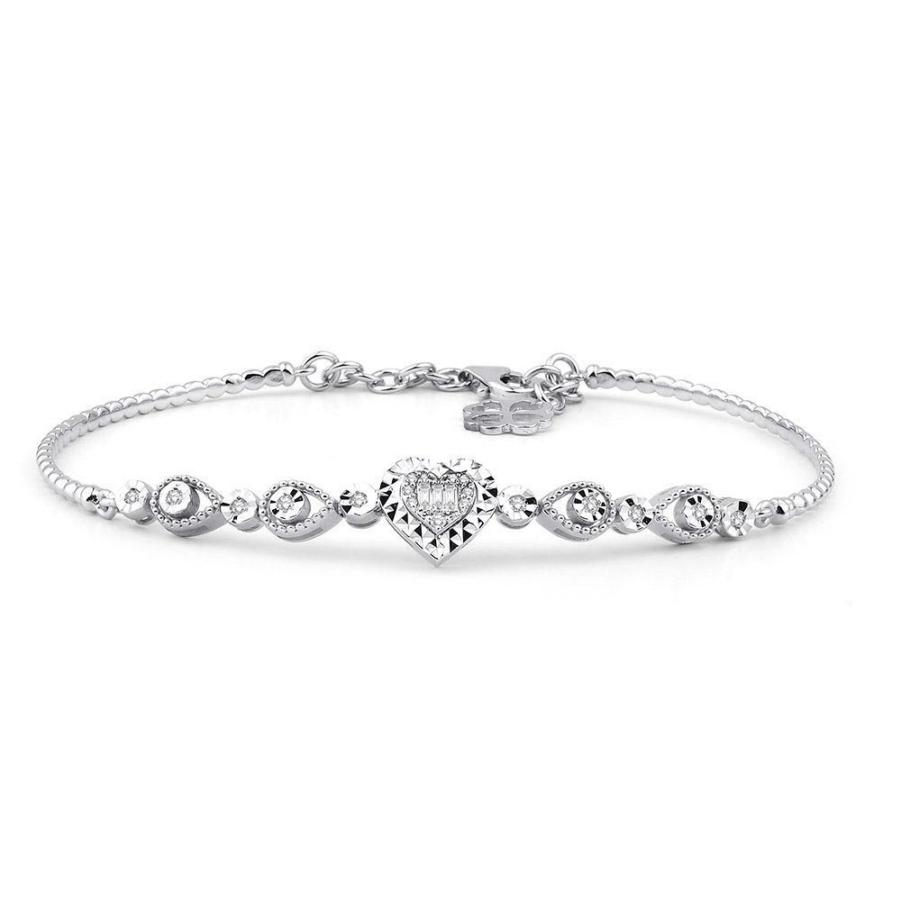 0.45 Karat Baget Pırlanta Set