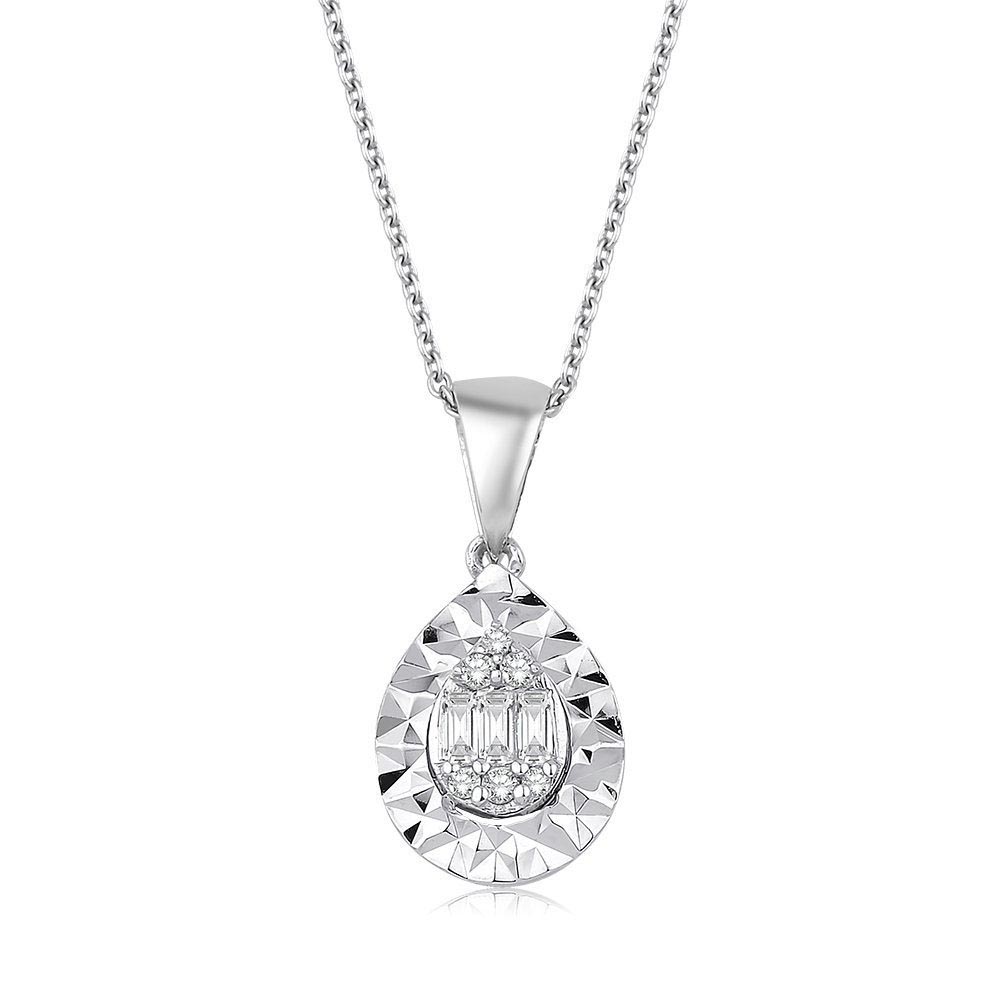 0.32 Karat Baget Pırlanta Set