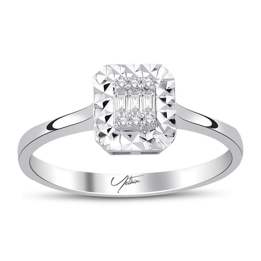 0.27 Karat Baget Pırlanta Set