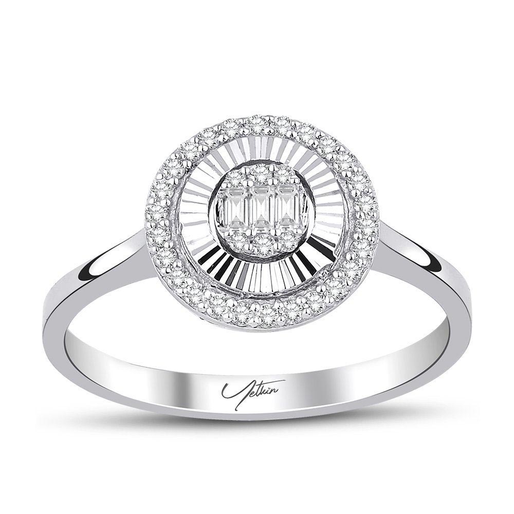 0.80 Karat Baget Pırlanta Set