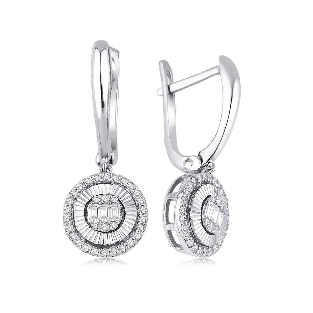 0.80 Karat Baget Pırlanta Set