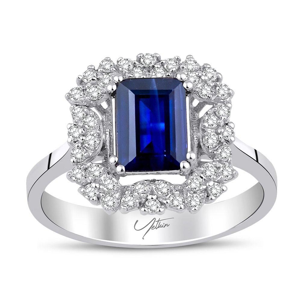 6.90 Karat Safir Pırlanta Set