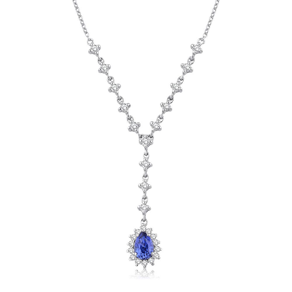 3.87 Karat Safir Pırlanta Set