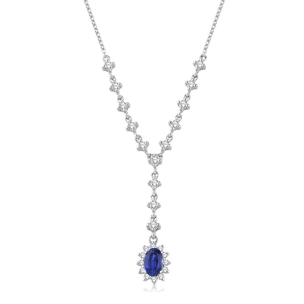 3.72 Karat Safir Pırlanta Set