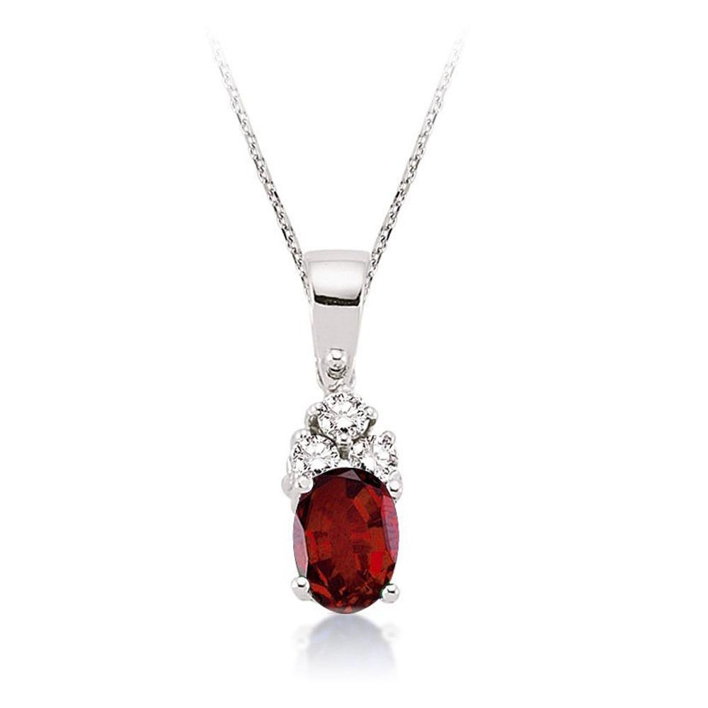 1.25 Karat Yakut Pırlanta Kolye