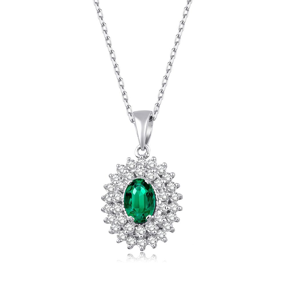 2.70 Karat Zümrüt Pırlanta Set