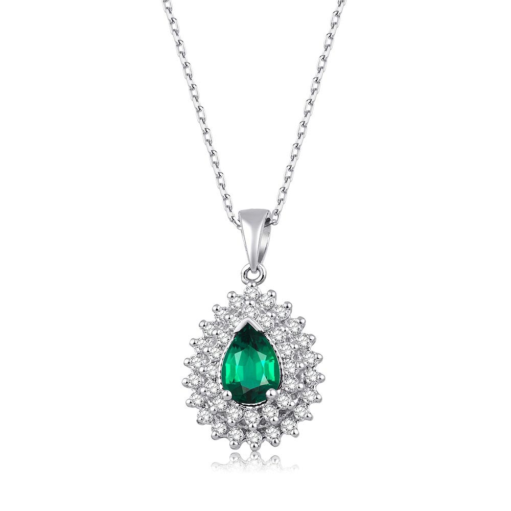 3.00 Karat Zümrüt Pırlanta Set